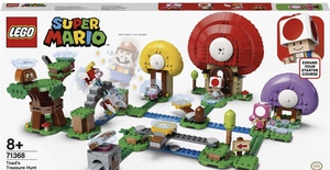 Конструктор LEGO Super Mario 71368 Погоня за сокровищами Тоада. Дополнительный набор