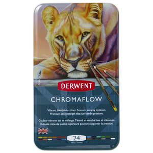 Карандаши Derwent Chromaflow 24