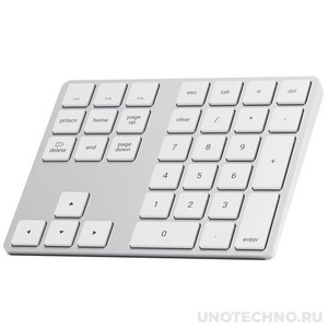 Satechi Bluetooth Extended Keypad серебристая (ST-XLABKS)