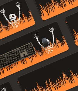 You Died Desk Mat