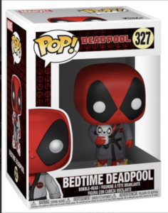 Фигурка Funko POP: Deadpool – Bedtime Deadpool Bobble-Head (9,5 см)