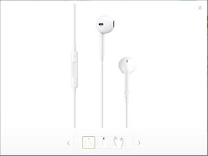 Apple EarPods Headphone Plug (MNHF2ZM/A)