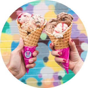 Мороженое "Королевская вишня" (Baskin Robbins)