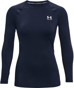 Under Armour Long Sleeve Crew Neck T-Shirt Midnight Navy