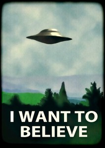 Постер I Want To Believe