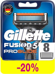 Лезвия на бритву Gillette Fusion