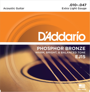 Струны D'ADDARIO EJ15 для акустической гитары