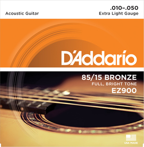 Струны D'ADDARIO EZ900 для акустической гитары