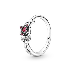 Кольцо Pandora Disney Beauty and the Beast rose