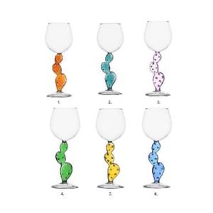 Ichendorf Milano Desert Plant cactus wine glasses