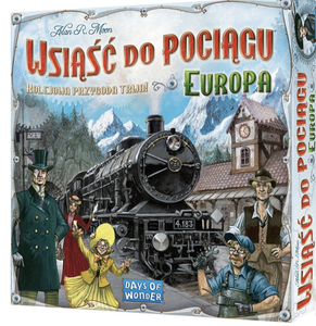 Настольная игра «Садись в поезд: Европа /  Wsiąść do Pociągu: Europa”