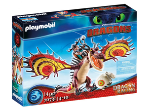 Playmobil Dragons Dragon Racing Сморкала и Крюкоклык ,70731