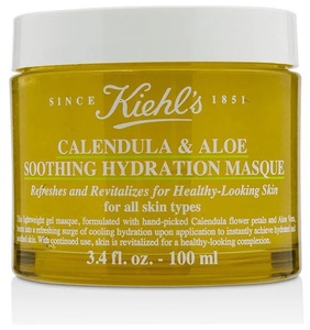 Kiehl's Calendula & Aloe Soothing Hydration Masque Успокаивающая и увлажняющая маска c календулой и алоэ