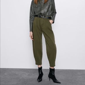 olive green jeans