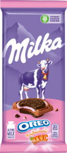 Milka (клубничный oreo)