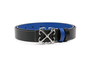 Off White black&blue reversible belt