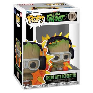 Funko POP! Bobble Marvel I Am Groot Groot With Detonator