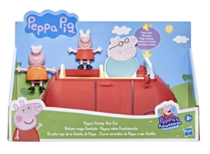 PEPPA PIG Mängukomplekt Punane pereauto