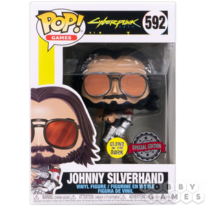 Funko Pop! Cyberpunk 2077 - Johnny Silverhand (Glow in the Dark)