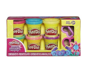 Play-Doh с блестками