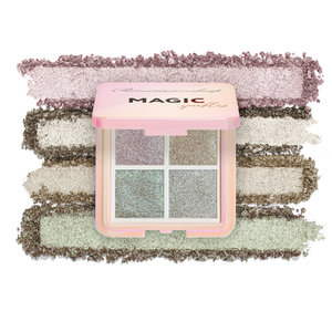 ROMANOVAMAKEUP 4 color eyeshadow palette magic sparkles