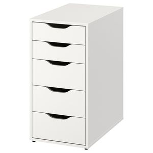 Тумбочка Ikea ALEX bela 36х70