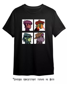 Футболка Gorillaz