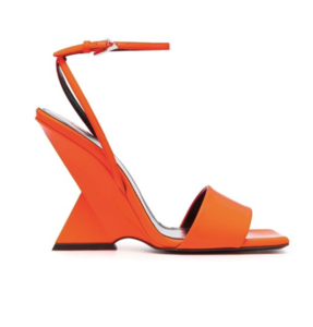 THE ATTICO Sculpted-heel sandals