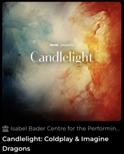 Candlelight Concerts - Coldplay or (&) Imagine Dragons