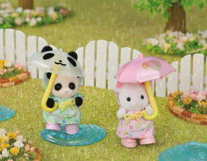 Sylvanian Families - Друзья в детском саду (дождливый день вдвоем)