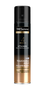 Лак для укладки волос «Средняя фиксация» Touchable Hold, Tresemme