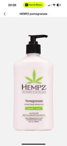 Молочко для тела HEMPZ pomegranate