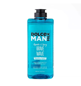 DOLCE MILK Гель для душа 3 в 1 Лихая Волна Brave Wave Man