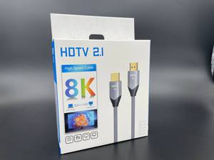 HDMI Кабель 8K UHD 60 Гц, 2.1 / 4K 120 Гц, 48 Гбит/с, длина 2 метра, PS5, XboxOne, шнур для телевизора