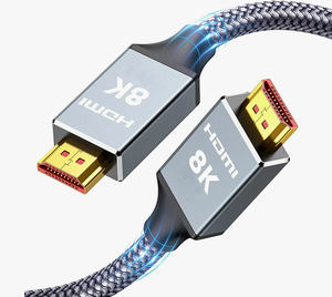 HDMI Кабель 8K UHD 60 Гц, 2.1 / 4K 120 Гц, 48 Гбит/с, длина 5 метров, PS5, XboxOne, шнур для телевизора