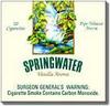 Пачка сигарет Springwater