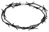 Double Barbed Wire Necklace