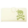 BOW SKULLY - CHECKBOOK WALLET