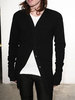 Rick Owens - long black cardigan