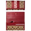 Coach Penelope Signature Checkbook Red Wallet