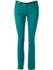 Green skinny jeans