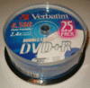 Verbatim DVD+R DL (двухслойные) 10шт. (в банке или в коробочках)