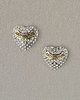 Juicy Couture Pave Heart Studs