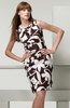 Tory Burch 'Chase' Silk Dupioni Dress