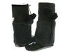 Canada Mukluk Boots Rabbit Fur Mukluks Leather Black Muk Suede