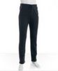 navy knit snap fly drawstring sweatpants