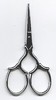 Chrome plated Epaulette scissors