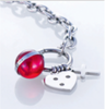 storm baril charm bracelet-red