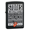 концептуальная зажигалка ZIPPO Rolling Stones Withstand