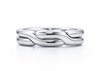 matching platinum wedding bands. tiffany love match puzzle ring